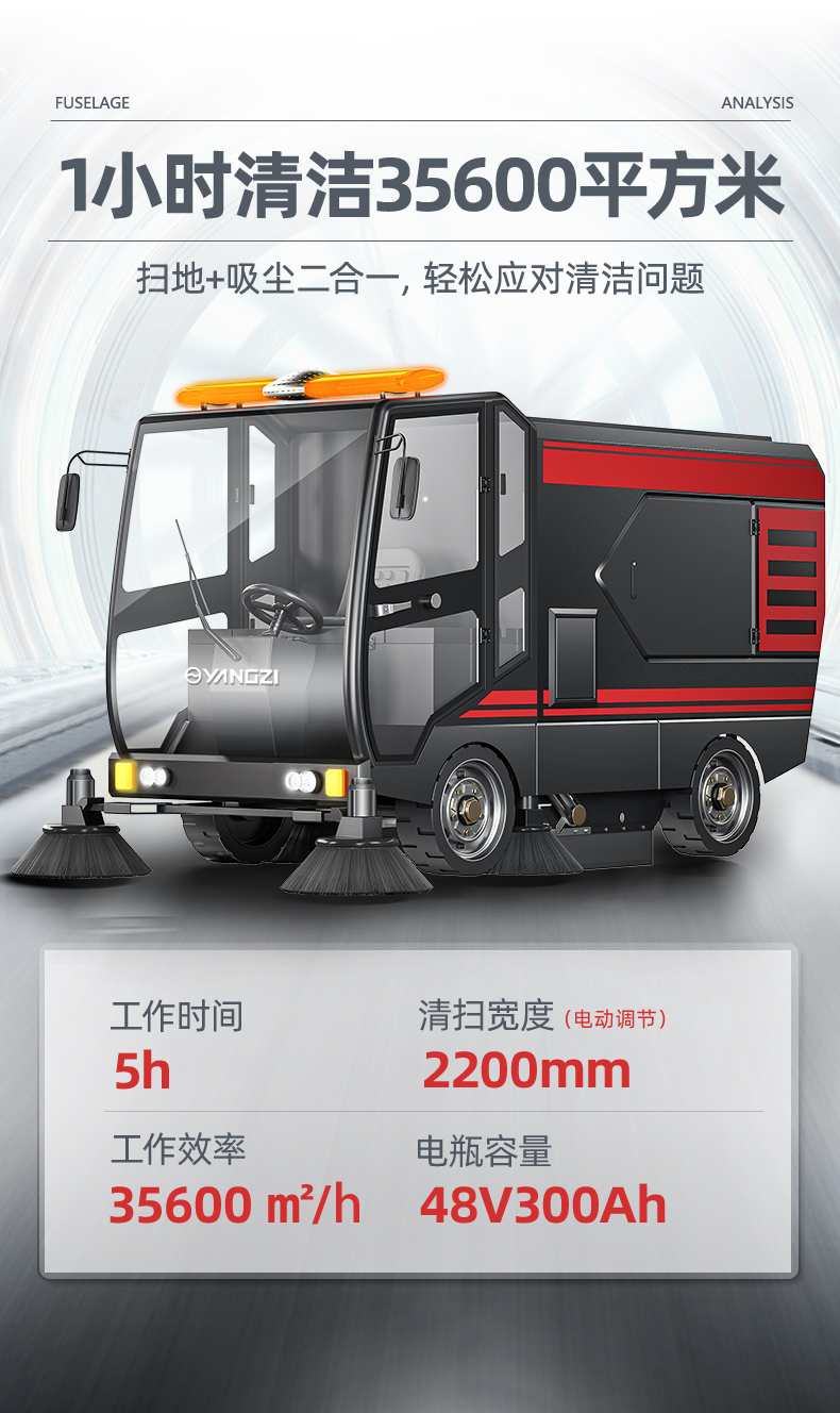 揚(yáng)子S14電動(dòng)掃地車(圖3) 揚(yáng)子S14電動(dòng)掃地車(圖3)